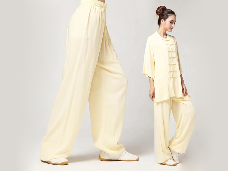 Tai Chi Clothing Tai Chi Clothing Long-sleeve Casual Style Linen Suit